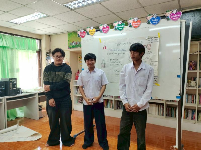 8. พบกลุ่มนักศึกษาลานดอกไม้ตก เพื่อเรียนรู้เกี่ยวกับเรื่องโทษ พิษภัยของบุหรี่ไฟฟ้า วันที่ 30 พฤษภาคม 2568